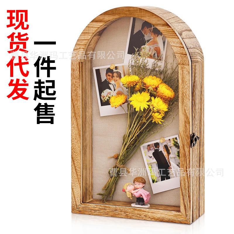 Ready-Made Wooden Photo Frame Display Box Oval Decorative Photo Frame Box Solid Wood Shadow Box Hanging Dried Flower Photo Frame Box Ready-Made Wooden Photo Frame Display Box Oval Decorative Photo Frame Box Solid Wood Shadow Box Hanging Dried Flower Photo Frame Box