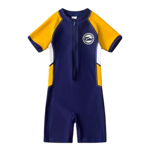 Guirenniao children's swimsuit, new one-piece baby cartoon swimming trunks, student hot spring quick-drying swimsuit wholesale