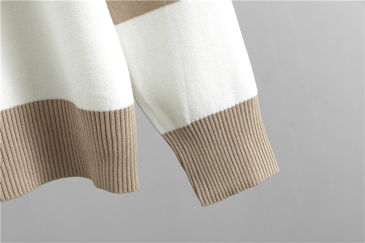 Damenbekleidung Temperament Mode locker gestrickte Strickjacke Jacke + Weste + Hose mit weitem Bein Fauler Stil dreiteiliges Set_voghion.com