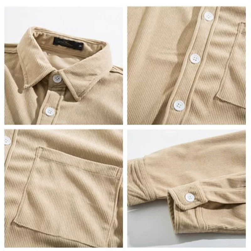 Кадиуаретура ретро-рубашка, тренд демисезон куртка, корейский стиль, оверсайз