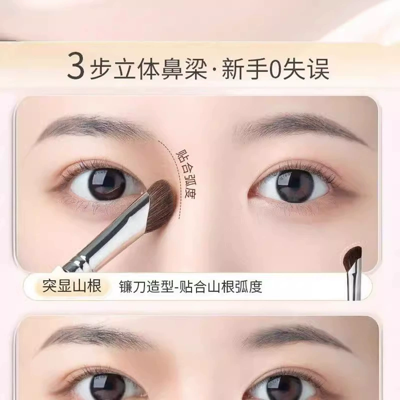 Brush, pony for contouring, eye shadow