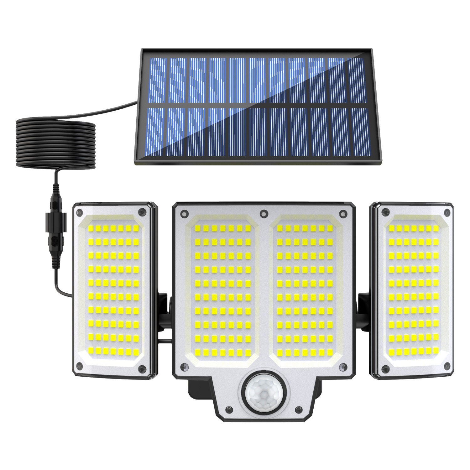lámpara de iluminación solar lámpara de pared impermeable exterior lámpara de inducción automática del cuerpo humano lámpara de jardín lámpara de patio lámpara de garaje