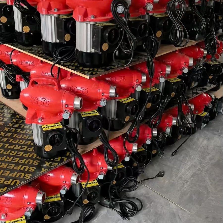 Electric pipe dredging machine, drain dredging machine, pipe cleaning machine, segmented pipe drainage cleaner 4