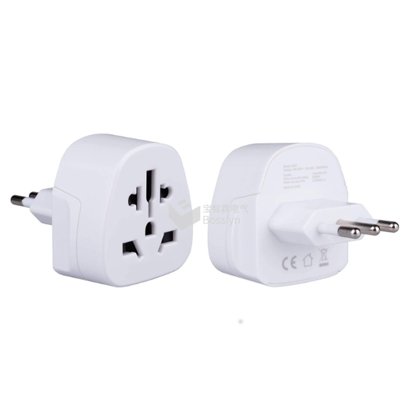 欧式美式澳式转意大利转换器 三圆意大利转换插头 CE认证