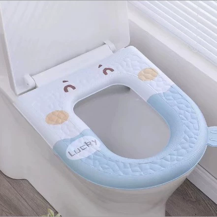 Водостойкий одноразовый мультяшный унитаз, универсальная мягкая подушка