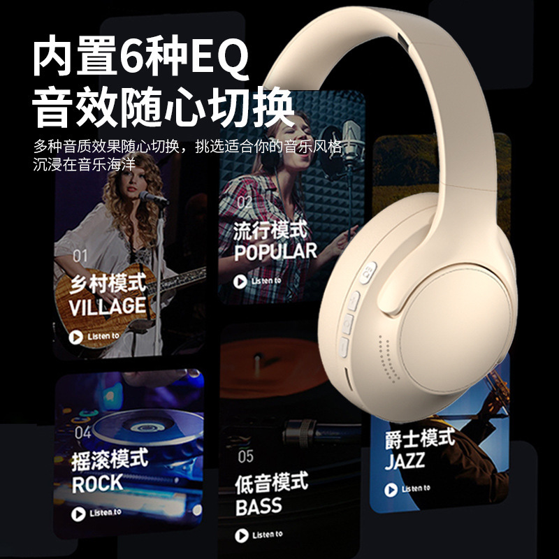 国境を越えた新型v500ヘッドセット無線bluetoothヘッドセット立体綿重低音回転折り畳み可能な起爆金|undefined