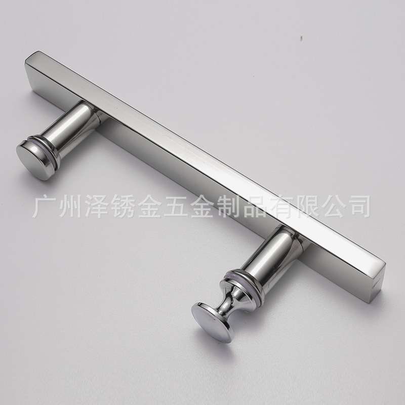 Factory supply stainless steel bathroom handle shower door single handle bathroom glass door hardware handrail