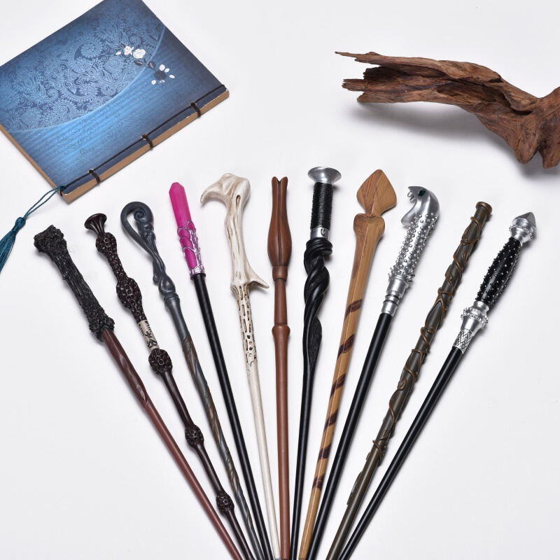 Harry Potter Wand Hermione Dumbledore Magic Wand Metal Core Bare Wand Cos Christmas Children's Gift