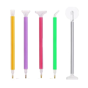 Diamond Tools Set with Storage Bag & Brush, Hexagonal Pens, Basic and Upgrade Kits