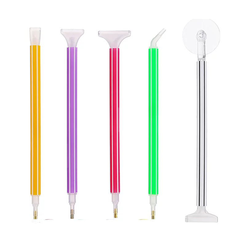 Diamond Tools Set with Storage Bag & Brush, Hexagonal Pens, Basic and Upgrade Kits
