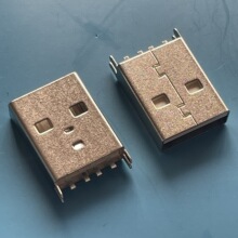 ֱ��ʽUSB 2.0���^���w15.0mm���~���_180��dip�A��0.8���z/���z