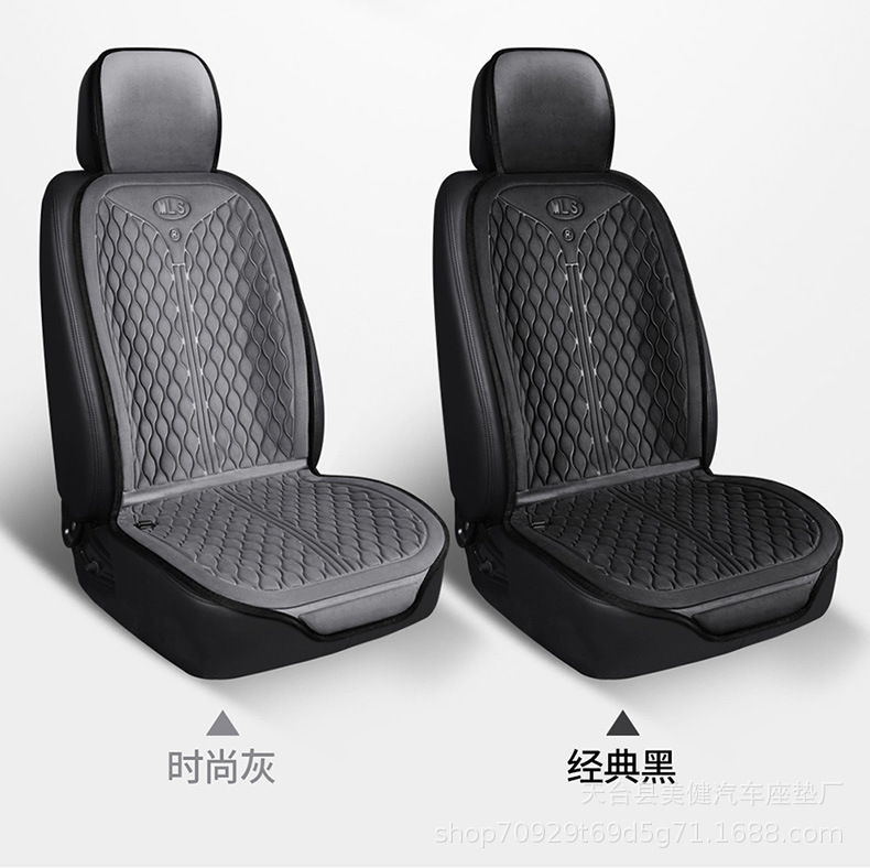 New car heated seat cushion, winter plush seat cushion, 12V/24V universal car electric heated seat cushion, wholesale price