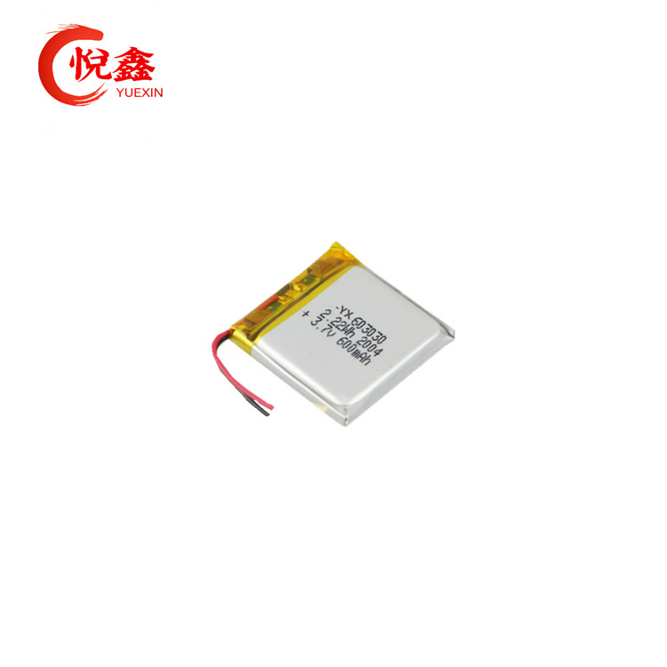 603030-500mah户外露营灯电池，蓝牙音响，消毒盒聚合物电池