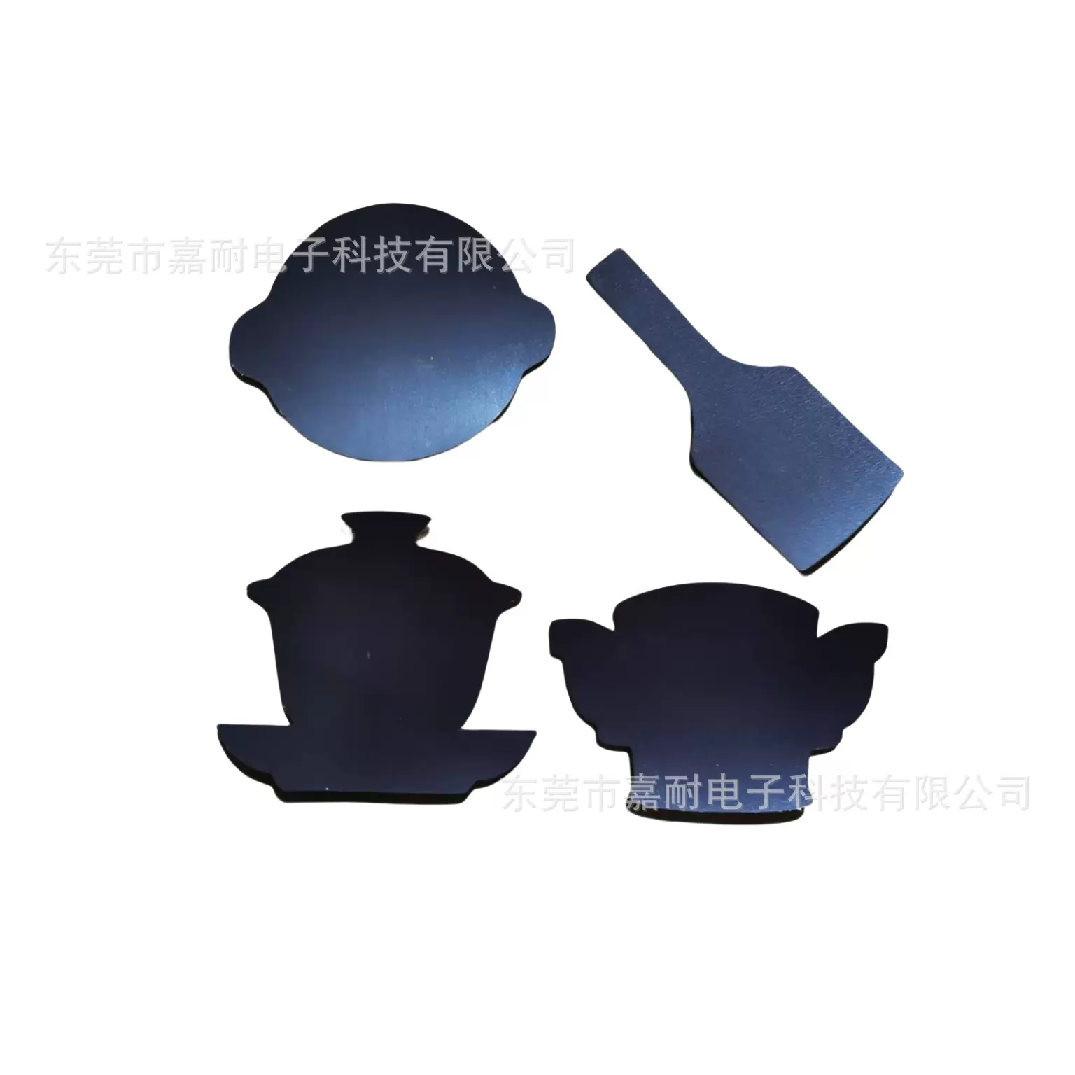 异形橡胶软磁方形冰箱贴磁吸片强力背胶磁性贴片铁氧体异形磁铁