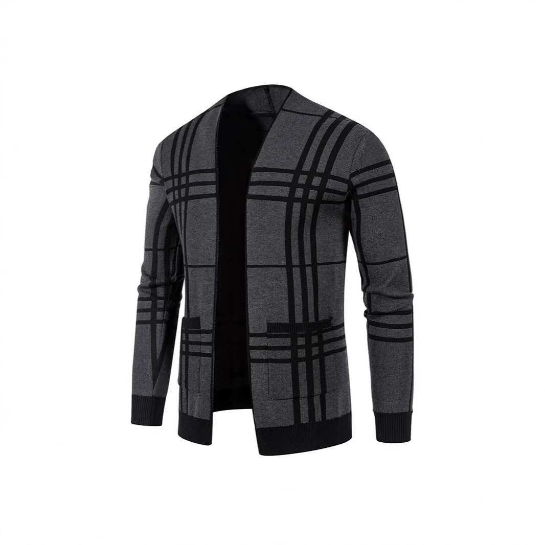 Трансграничная внешняя торговля мужские осенние и зимние вязаные кардиган