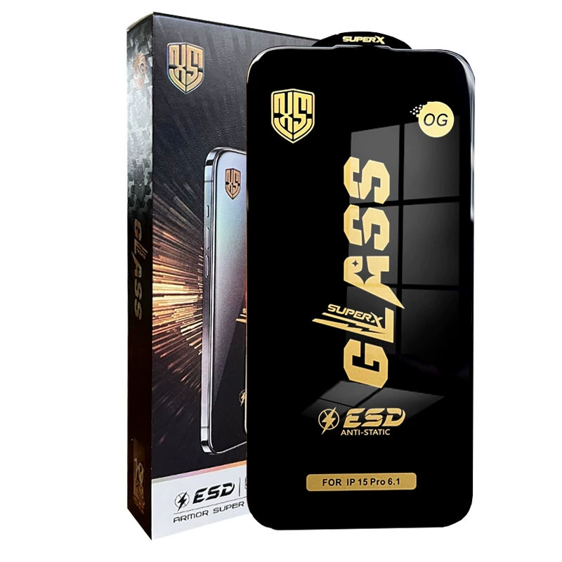 [Совместимо с Tecno OG GLASS высокоуглеродистаяESD антистатическая защитная стекло Pova 7]