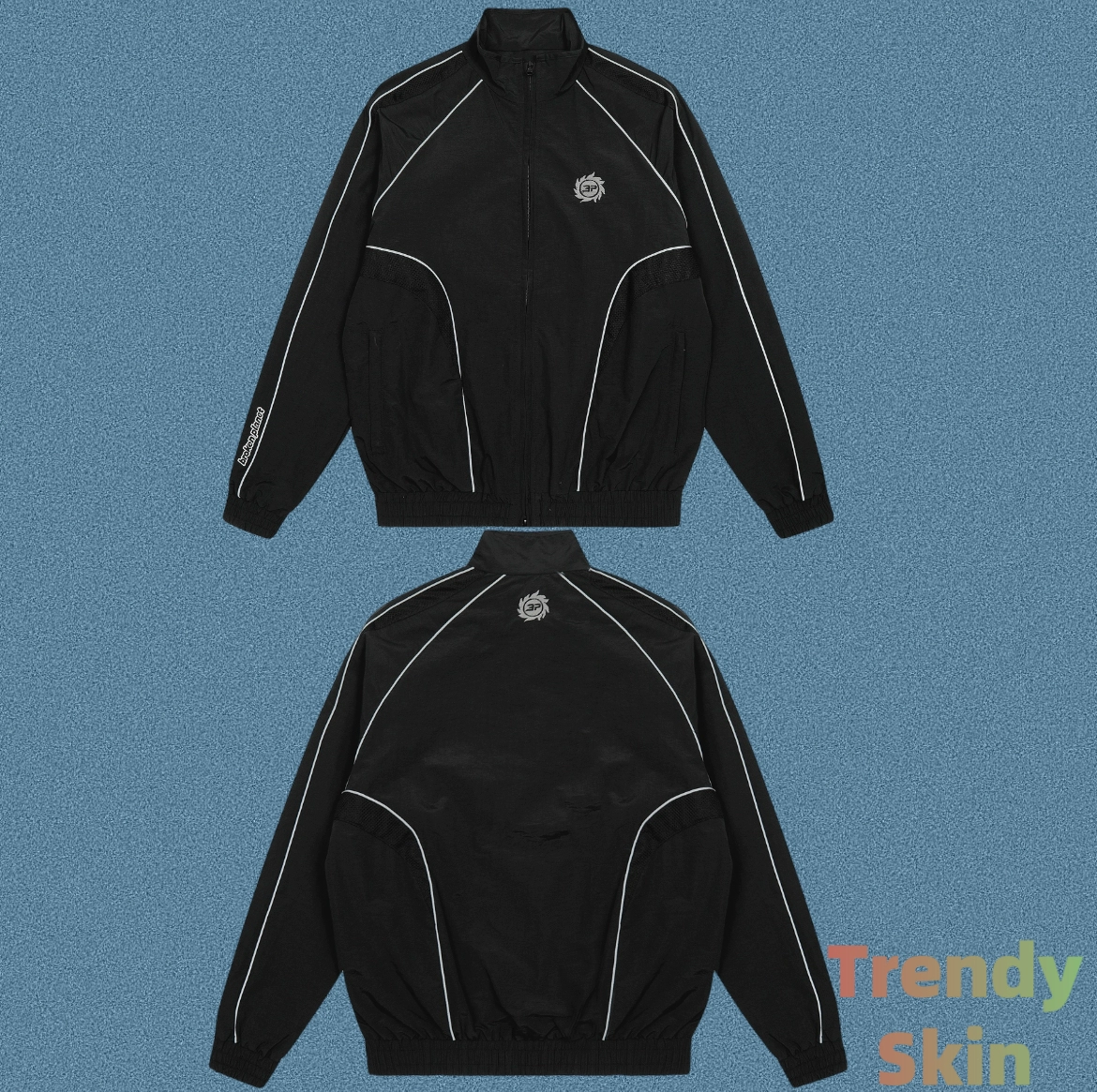 Broken Planet high street thin woven suit breathable 3M reflective European and American hip-hop rap casual