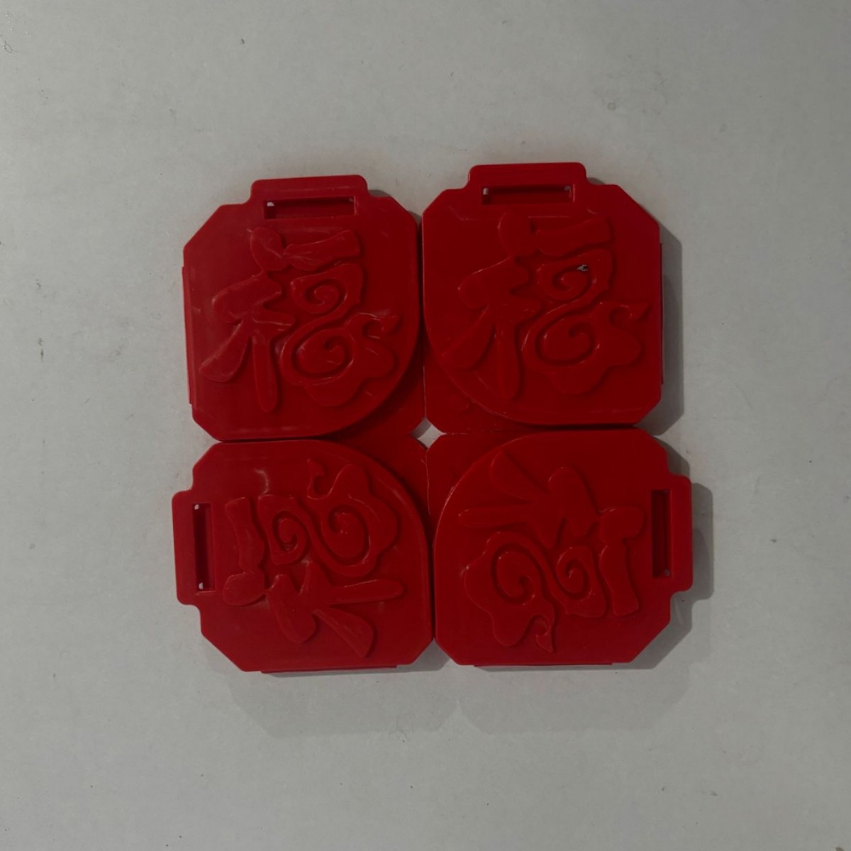 푸 캐릭터 클립(4개 팩)