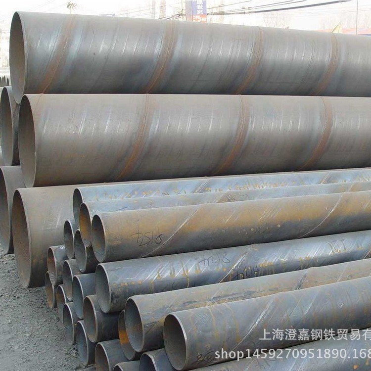 供应 河北螺旋管 焊接螺旋钢管 Q235焊管 大口径钢管 630*10碳钢