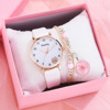 Fashionable cartoon women's watch, quartz watches, bracelet, set, with little bears