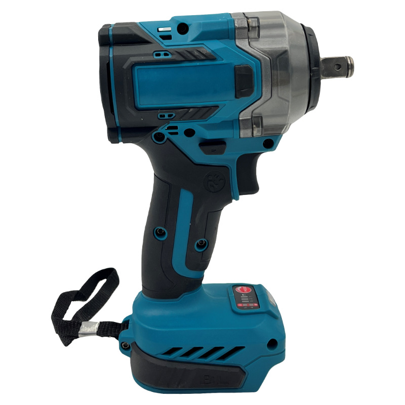 Mu Tian modelo sin escobillas de litio eléctrica 550n Llave de impacto de alta potencia gran torque estante herramienta llave eléctrica traje