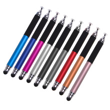 2合1圆盘触控笔触摸屏笔适用于安卓三星手机平板点触通用手写笔