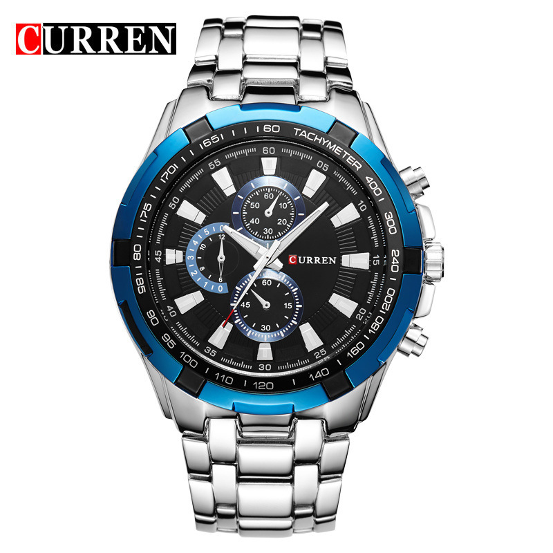 Curren/�����8023��ʿ�ֱ����������ˮʯӢ�������ʱ�������