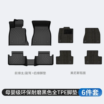 Modelə uyğun ayaqaltı: I5 2 Series 5 Series 7 Series - bmw-x1-2023-modelpresent-u12-chassis-tpe-foot-pads-menis
