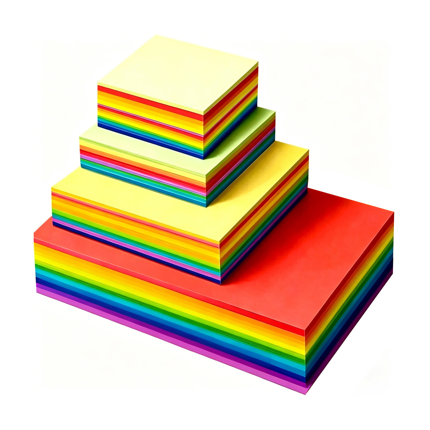 Papel de origami cuadrado Yalan hecho a mano, papel de copia impreso a color, papel cuadrado de origami A4, arte hecho a mano, pintura. image 6