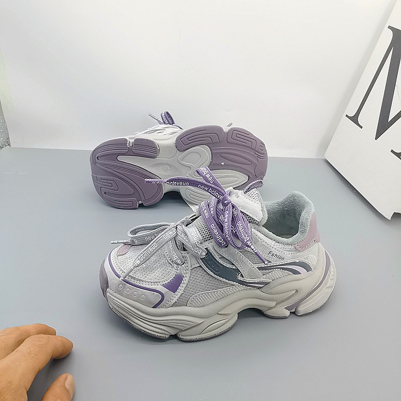 Zapatos de cuero de algodón de invierno 25 años de otoño zapatos de niños zapatos de niños zapatos de papá zapatos respirables