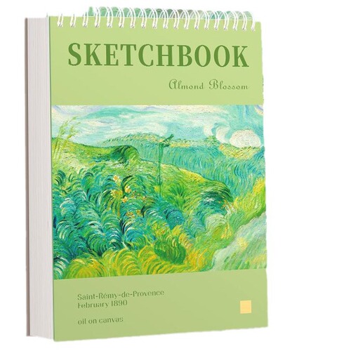 Thickened sketchbook, A4 drawing pad, 8K sketchbook, 16K notebook—specifically designed for art students; student-grade watercolor pads; children's sketch paper