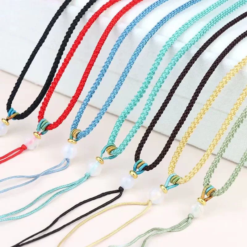 Agate round beads, chain for key bag handmade, emerald strap jade, amber accessory, DIY