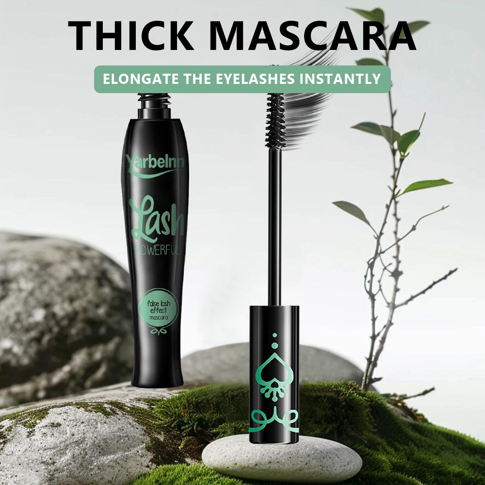 Cross-border Yarbelnn Charming Eye Mascara With Floral Pattern, Lengthens, Thickens, Elongates Lashes, Long-lasting,_voghion.com