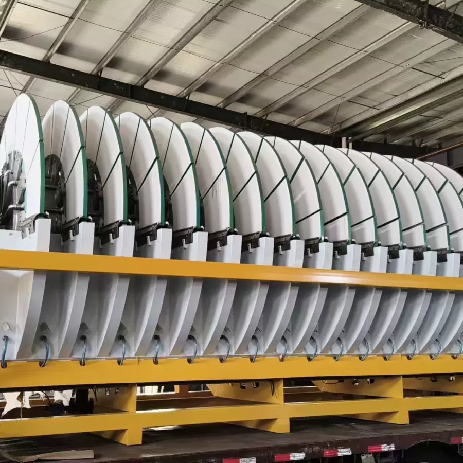 盘式过滤机尾矿金矿脱硫石膏洗沙污水处理设备陶瓷过滤设备