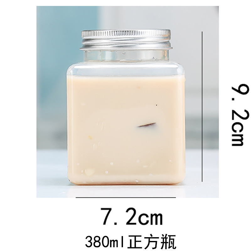 网红奶茶杯一次性塑料杯子批发胖胖杯甜品杯饮品杯带盖商用打包杯|undefined