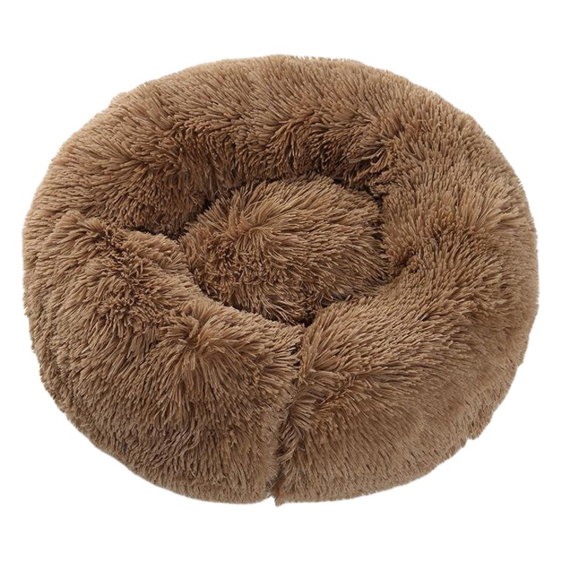 Felpa ronda perrera sueño profundo mascota nido estera invierno cálido lavable gato al por mayor Amazon Venta caliente