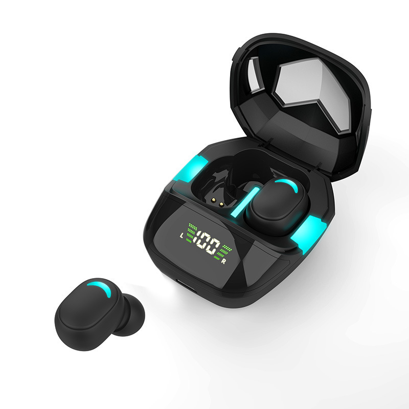 A6s bluetoothイヤホン両耳ミニスポーツデジタルディスプレイワイヤレスイヤホンtws 5.1|undefined