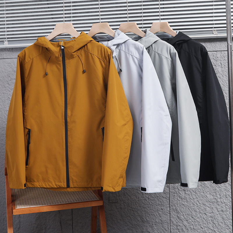 New Technical Fabric, Water-Repellent and Breathable, Lightweight Soft Shell Hooded Jacket for Men and Women for Outdoor Leisure Sports New Technical Fabric, Water-Repellent and Breathable, Lightweight Soft Shell Hooded Jacket for Men and Women for Outdoor Leisure Sports