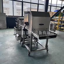 休闲食品喷糖霜机 酥饼喷糖霜设备 全自动地瓜条喷糖霜喷油机