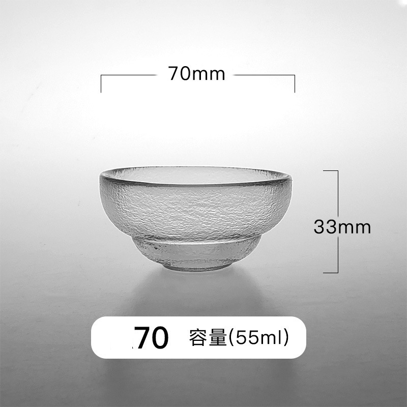 日本式ガラスカップ家庭用透明主人カップ|undefined