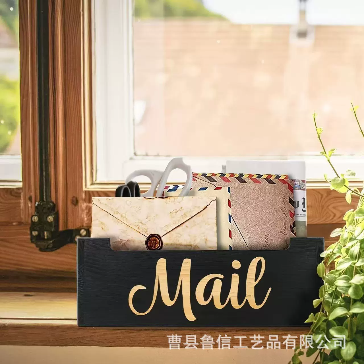 Бытовая деревянная почтовая коробка Настенный почтовый ящик Настольный стол отделка бумажных коробок для хранения бумажных коробок для украшения офиса коробка