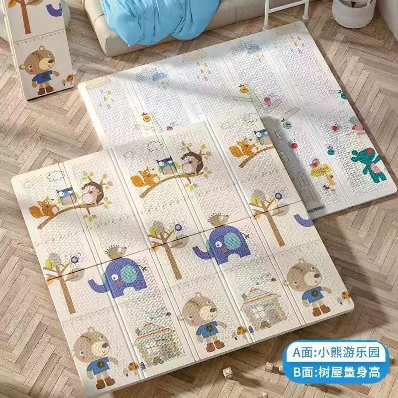 這いパッド赤ちゃん厚手赤ちゃん這いパッド家庭のリビングルームe折りたたみ可能な無味無泡マット|undefined
