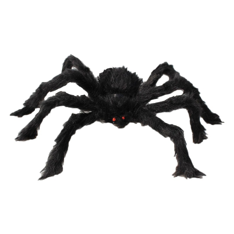 Transfronteriza de Halloween nueva araña red triángulo simulación de red de gran tamaño felpa araña fantasma Festival accesorios de decoración interior y exterior