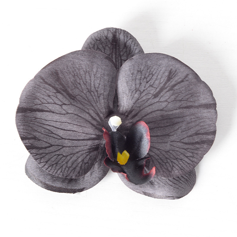 シミュレーションフィルム胡蝶蘭花頭花弁シミュレーション花アクセサリーヘアピンdiy手作りウェディングドレス装飾|undefined