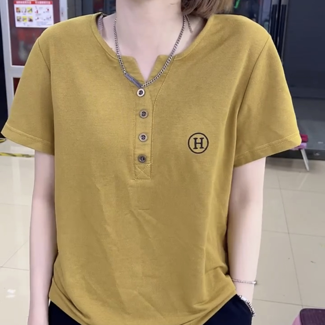 노란색