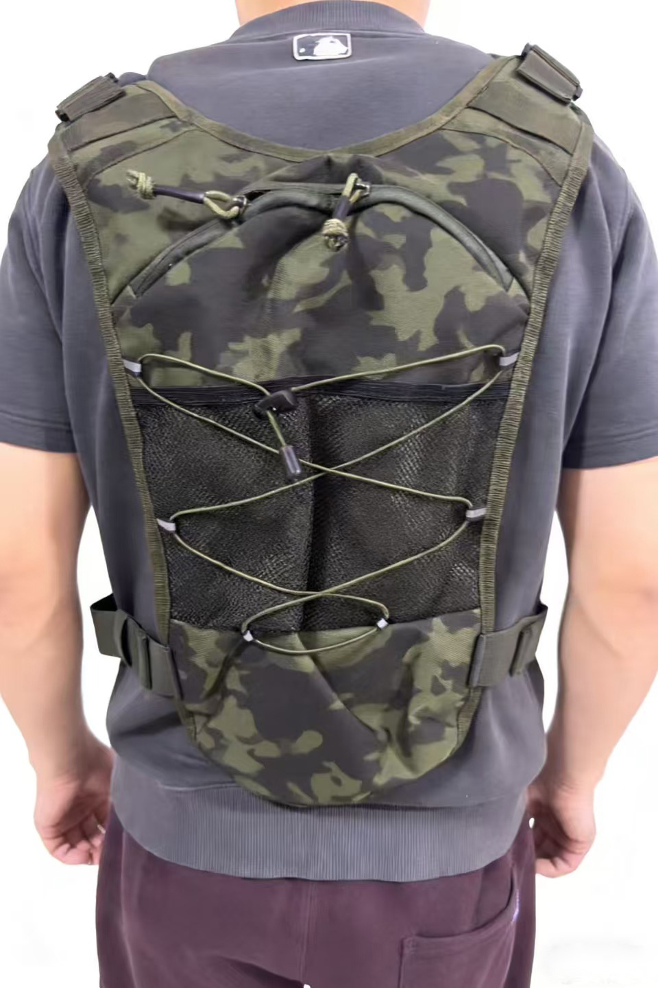 Outdoor-Sport-Fahrradrucksack multifunktional Wandern Bergsteigen Weste leicht Taktik Rucksack Gelände Brustbeutel