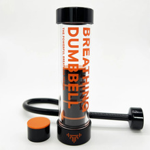 亚马逊爆款呼吸哑铃肺活量训练器呼吸肌肉训练提高耐力性能和健身