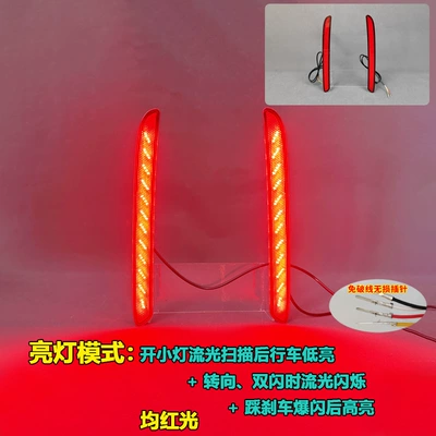 Suitable for 25-26 models of Chery Tiggo 7Plus rear bumper light EBRO S700, specially designed LED brake light for modification (Tail light) - multifunctional-led-flowing-light-rear-bumper-lamppair-price