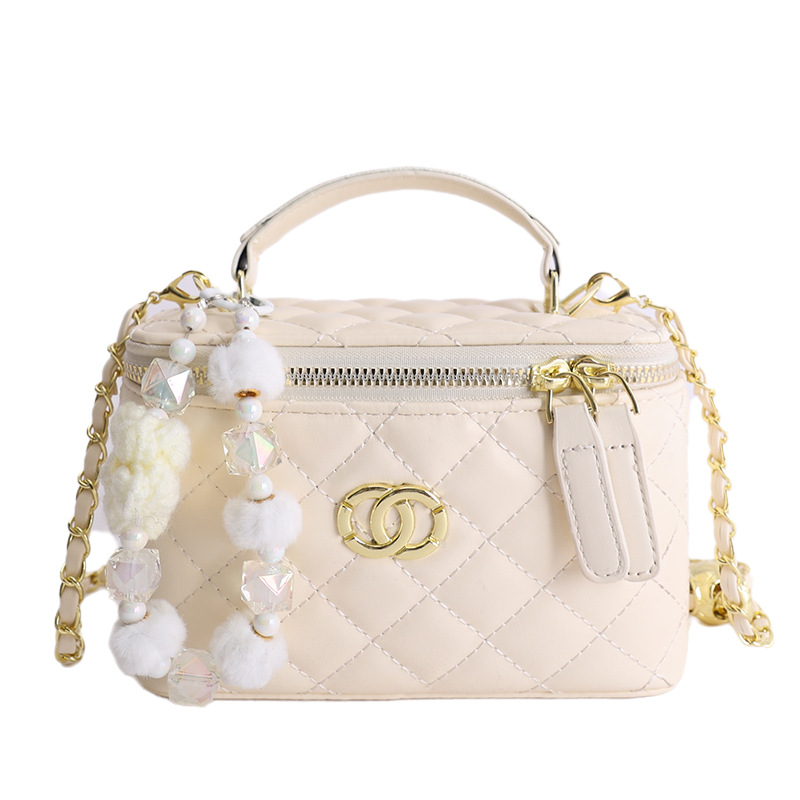 Bolso de venta caliente coreano pequeño Zhongling caja de mano bolso pequeño nuevo estilo de alta calidad humedad moda cadena mochila