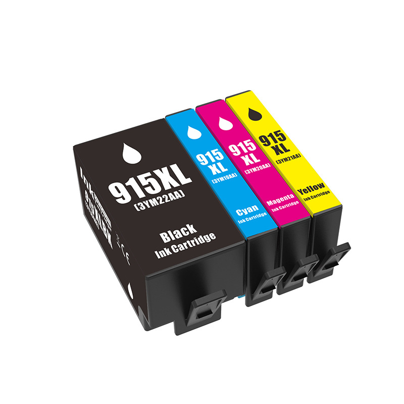 Color compatible con HP 915XL cartucho de tinta para 8010/8012/8013/8014/8015/8017 impresora